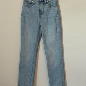 Madewell Classic Vintage Straight Leg Jeans
